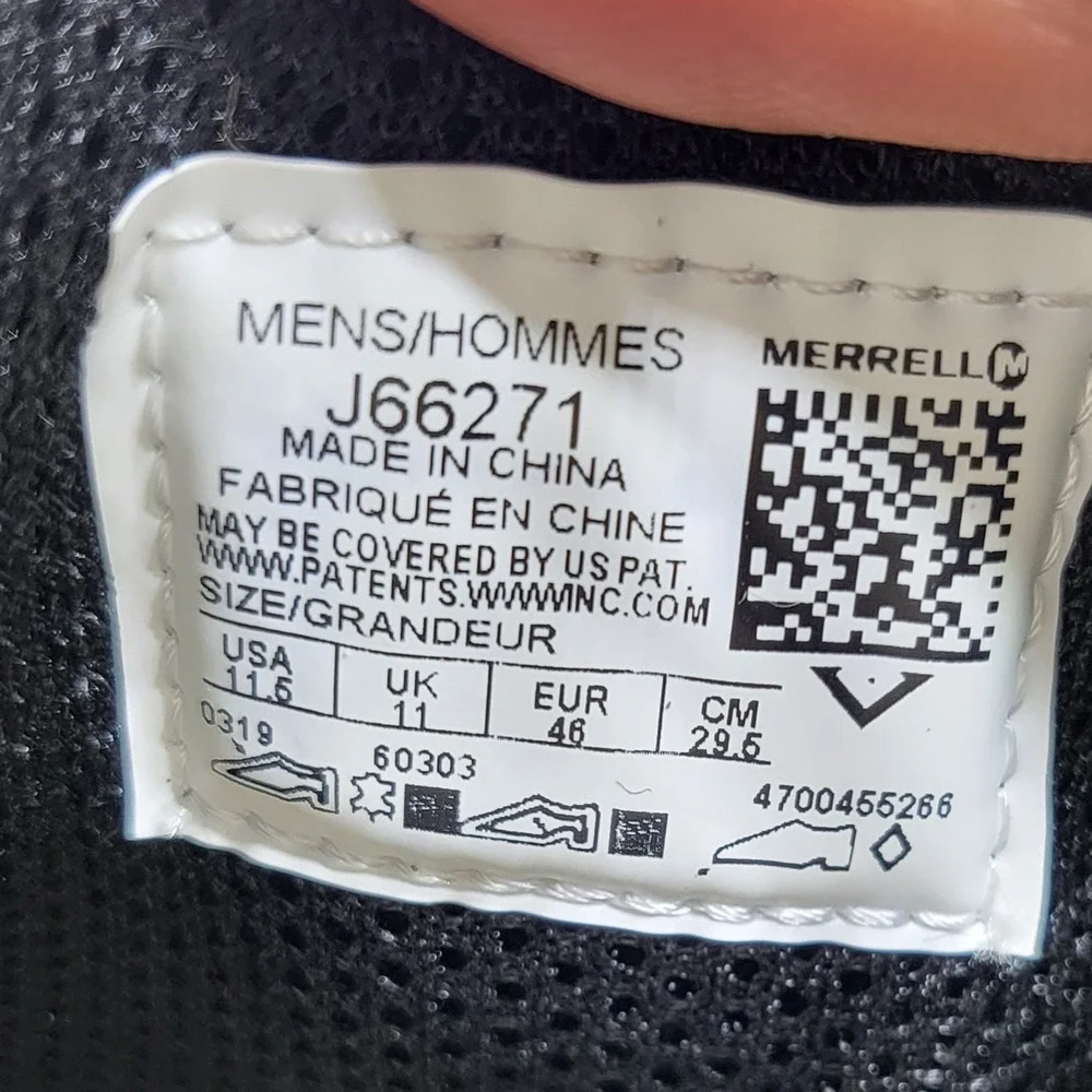 Merrell Encore Gust Mens 11.5 Brown Leather Mesh Slip On Mules J66271 - Picture 7 of 11